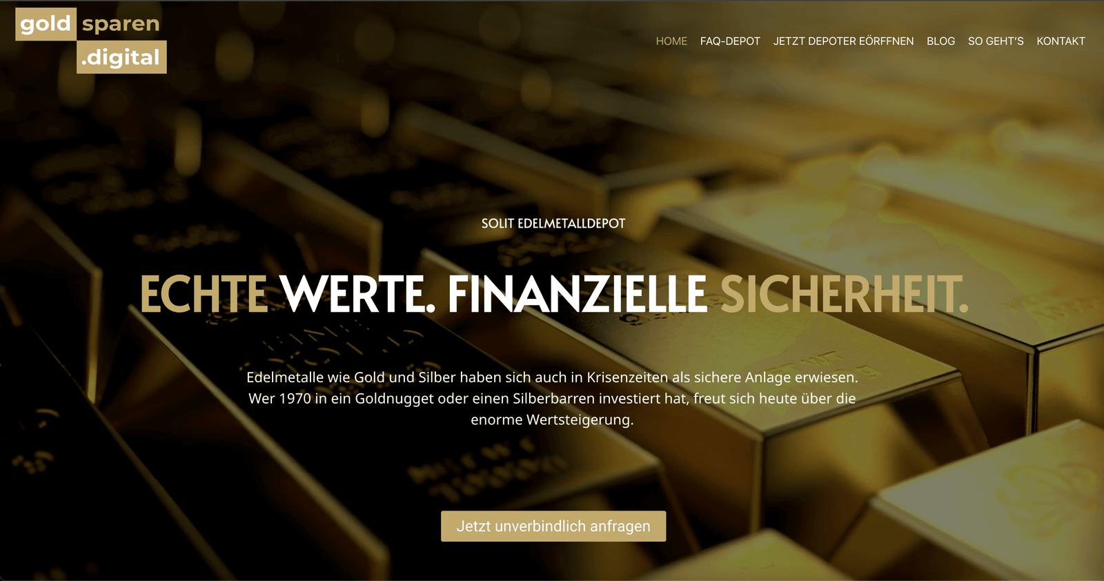 Goldsparen Digital